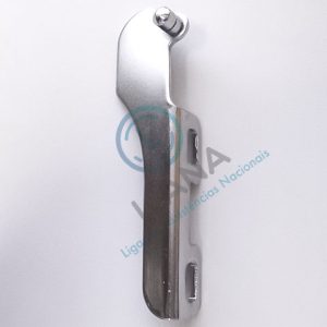 Suporte Dobradiça Brasil ESQ Fr 3mm crom
